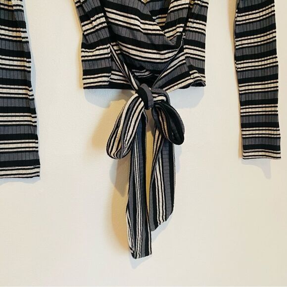Free People Always With Me Striped Crop Top Size XS - Picture 4 of 6